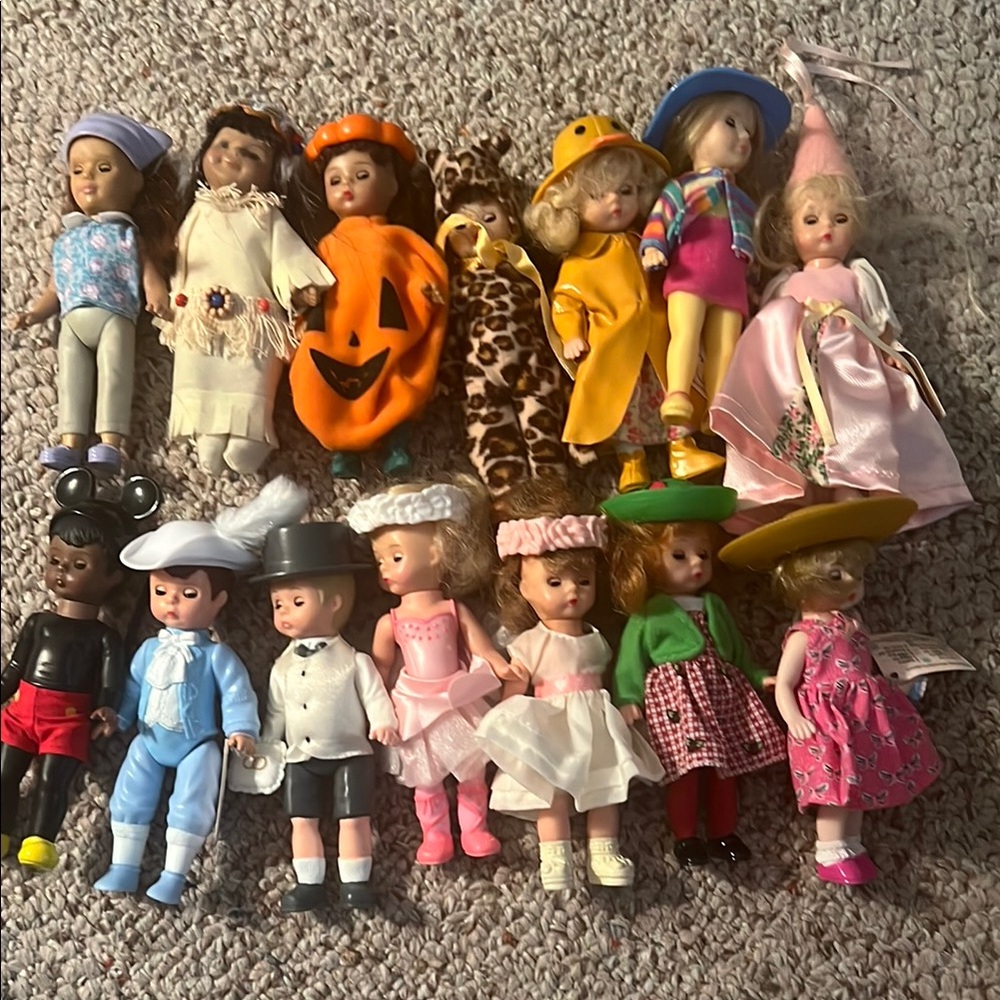 Madame Alexander Happy Meal Collectible Dolls Set of 14